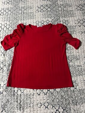 Hanger 55 Red Ruche Sleep Top XL